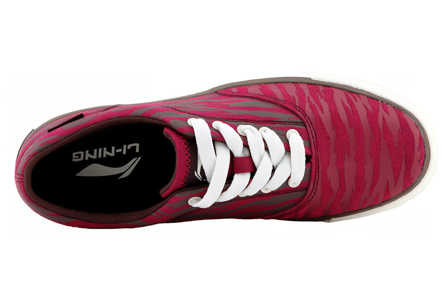 Lookbook Zapatillas de Skate Casual Li-Ning 'Camuflaje Rojo' ALAJ037-2