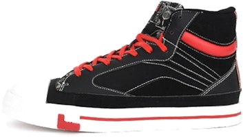 Li-Ning Casual Skate Shoes 'Ri Jin Dou Jin Black Red' AGCQ011-4 Li-Ning Casual Skate Shoes 'Ri Jin Dou Jin Black Red' AGCQ011-4