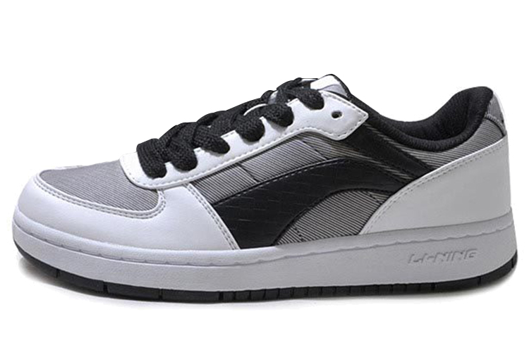 Buy Zapatillas de Skate Casual Li-Ning 'Blanco Gris Negro' ALCF063-3