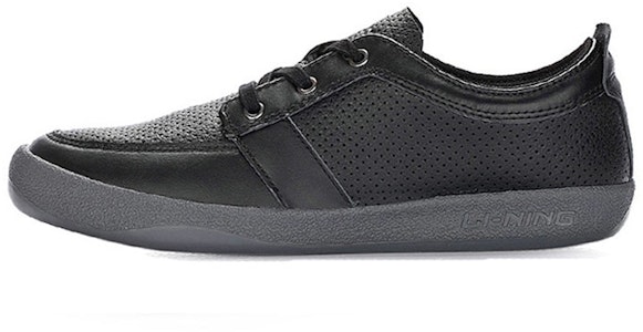 LiNing李寧 舒適透氣 耐磨休閒板鞋 純黑 Buy LiNing李寧 舒適透氣 耐磨休閒板鞋 純黑