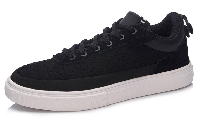 Order Li-Ning Casual Skating Shoes 'Black White' GLKM087-1