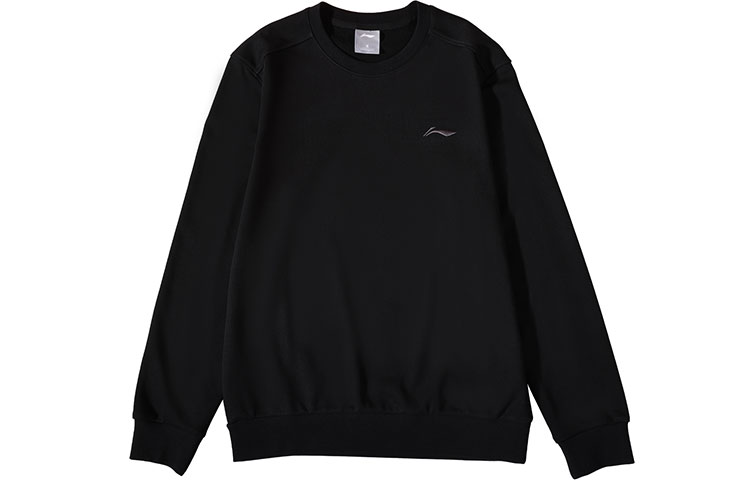 Li-Ning Casual Sport Pullover Sweatshirt Black () AWDS799-1