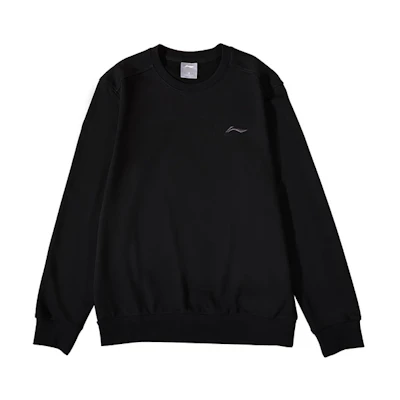Li-Ning Casual Sport Pullover Sweatshirt Black () AWDS799-1