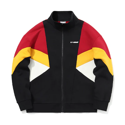 Li-Ning Casual Sport Series Loose Fit Zipper Hoodie Jacket Black - AWDQA97-1