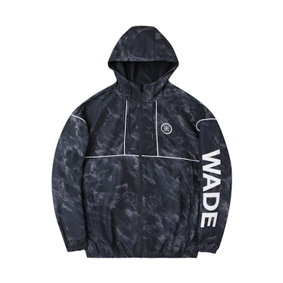Li-Ning Casual Sports Jacket Standard Black Floral Print AFDQ399-1