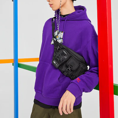 Li-Ning Casual Sports Pullover Hoodie - New Lakers Purple AWDQ625-4 Shop Li-Ning Casual Sports Pullover Hoodie - New Lakers Purple AWDQ625-4