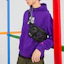 Shop Li-Ning Casual Sports Pullover Hoodie - New Lakers Purple AWDQ625-4