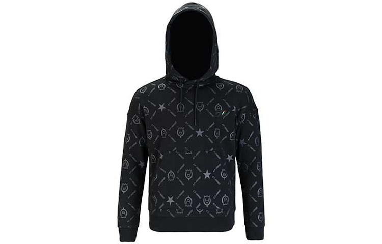 Li-Ning Casual Sports Pullover Hoodie - New Standard Black AWDQ825-2