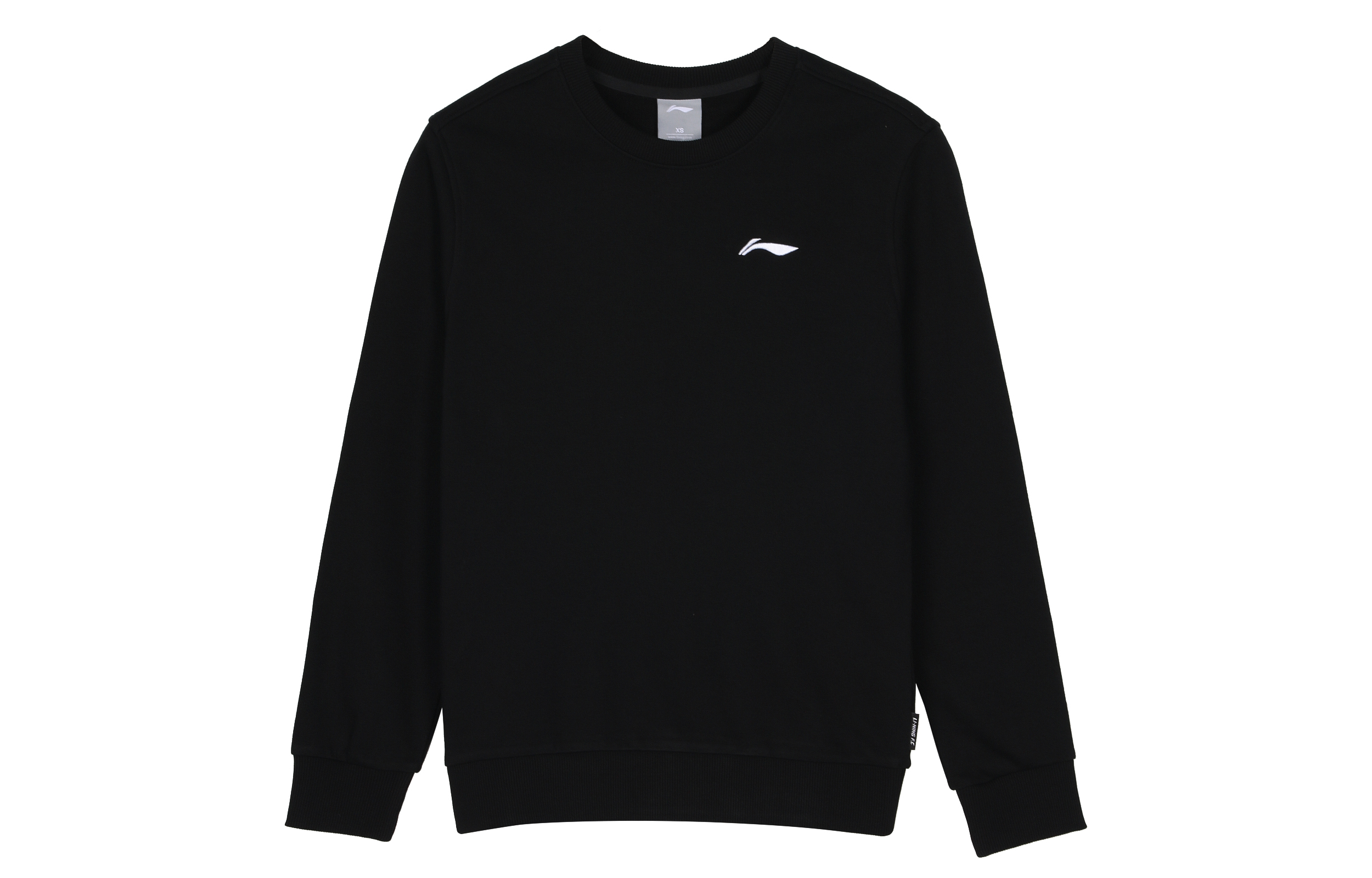 Li-Ning Casual Sports Pullover Knit Sweatshirt Standard Black AWDQB55-1