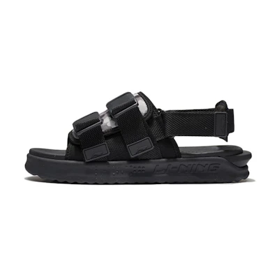 Li-Ning Casual Sports Sandals 'Black Grey'