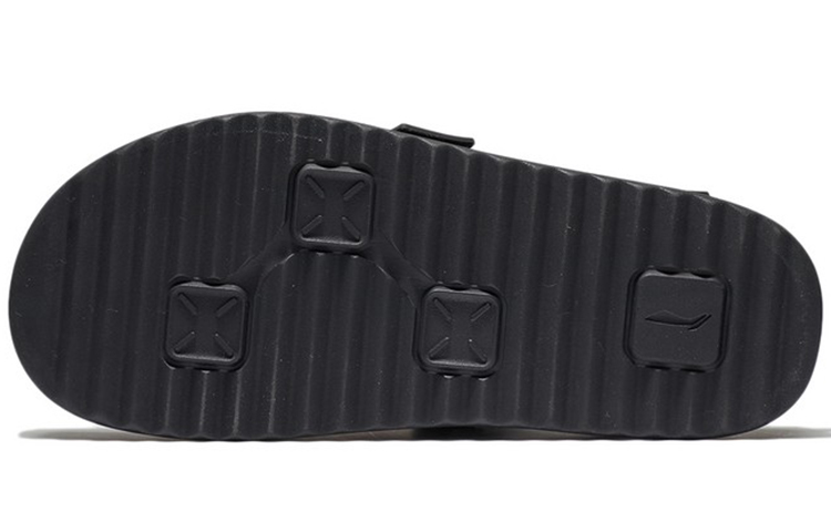 Sizing 리닝 블랙그레이 캐주얼 스포츠 샌들  (Lineing Beulraekkeurei Kaejuleo Seupocheu Saendeul) AGUS009-3