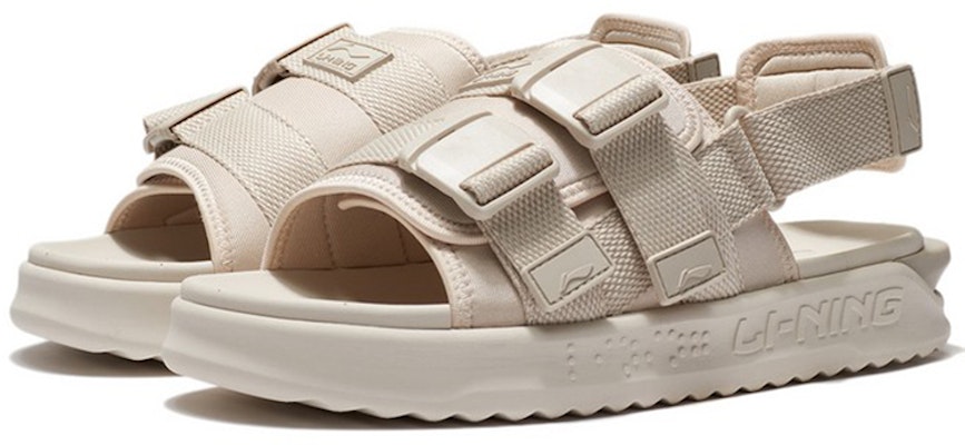 Sandal Sukan Kasual Li-Ning 'Oatmeal Grey' AGUS009-1 Lookbook Sandal Sukan Kasual Li-Ning 'Oatmeal Grey' AGUS009-1