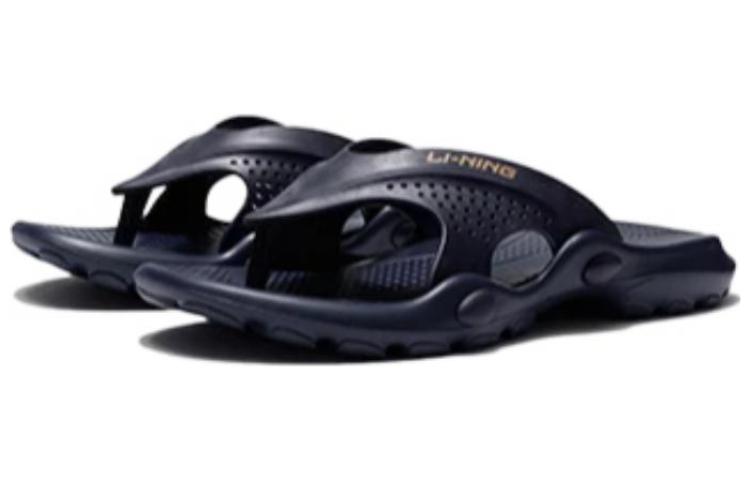 Lookbook Li-Ning Casual Sports Slippers Blue AGAS007-3