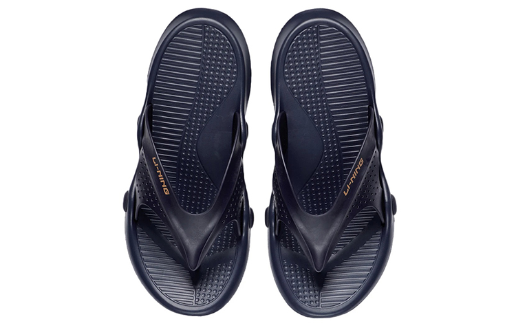 Shop Li-Ning Casual Sports Slippers Blue AGAS007-3