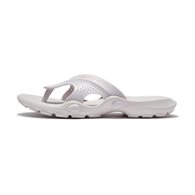 Li-Ning Casual Sports Slippers White Gray
