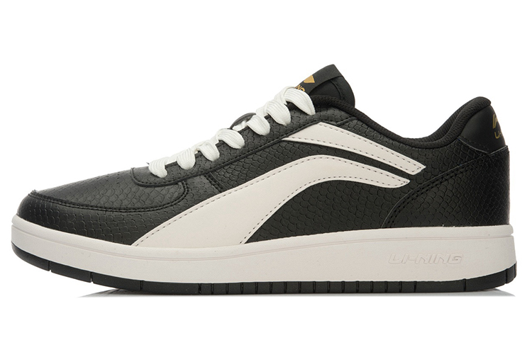 Li-Ning Casual Sports Sneakers 'Black and White' ALCL041-2