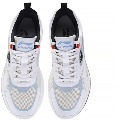 Li-Ning Casual Sports Sneakers 'White Blue' AGLS175-1 Shop Li-Ning Casual Sports Sneakers 'White Blue' AGLS175-1
