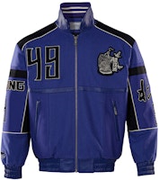 Li-Ning CBA "Forty-Nine City" Purple Cotton Jacket AJMQ753-2 Li-Ning CBA "Forty-Nine City" Purple Cotton Jacket AJMQ753-2