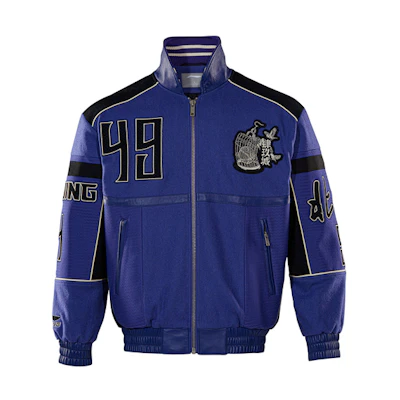 Li-Ning CBA "Forty-Nine City" Purple Cotton Jacket AJMQ753-2