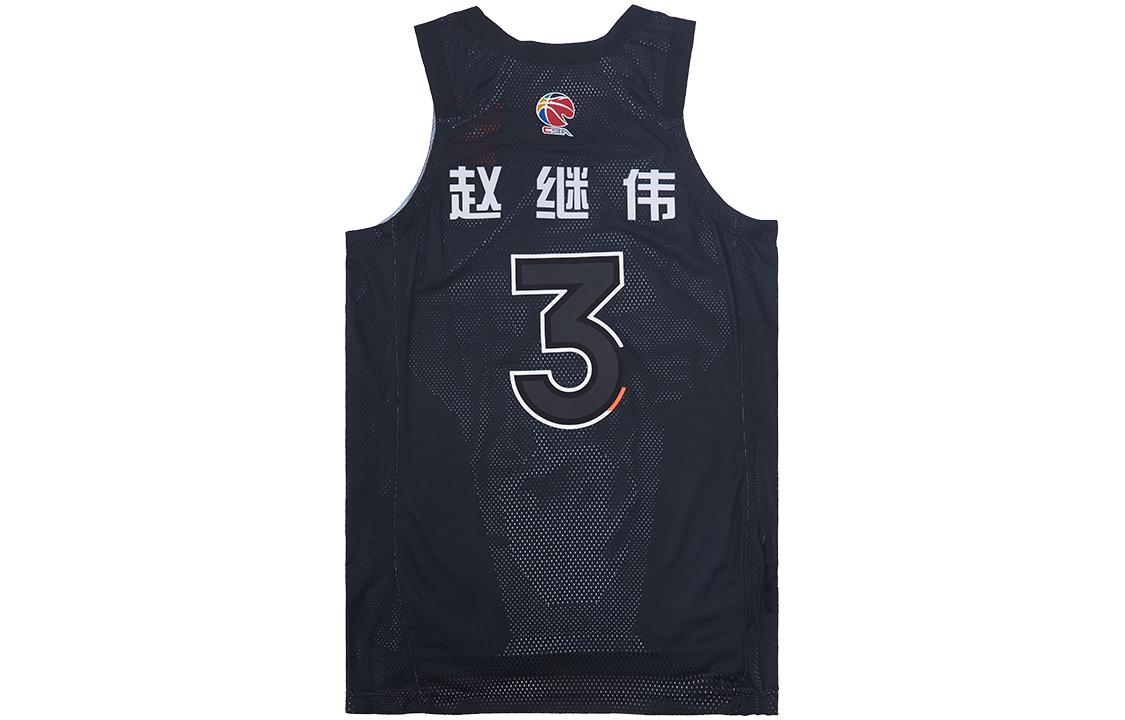 Lookbook 李寧 CBA 全明星籃球套裝 - 趙繼偉 #3 黑色套件 P222217001V2