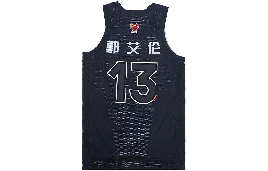 Lookbook 李宁CBA全明星球员篮球服套装 - 郭艾伦#13黑色男款 P222217001V0