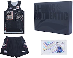 李寧 CBA全明星球員版籃球球衣套裝 黑色 P222217001V3 Order 李寧 CBA全明星球員版籃球球衣套裝 黑色 P222217001V3