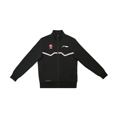 Li-Ning CBA Basketball Referee Jacket Black Professional Outerwear AWDTD31-1