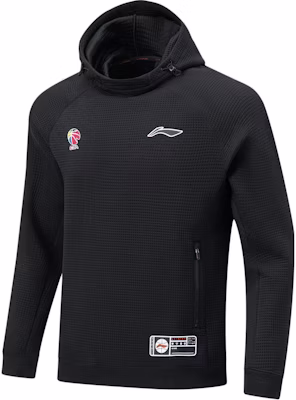 Li-Ning CBA Series Black Logo Print Pullover Hoodie AWDT865-1 Buy Li-Ning CBA Series Black Logo Print Pullover Hoodie AWDT865-1