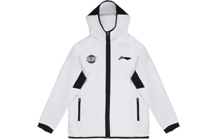 Li-Ning CBA Series Guangzhou Team Black Zip-Up Hoodie Jacket AWDTD49-2
