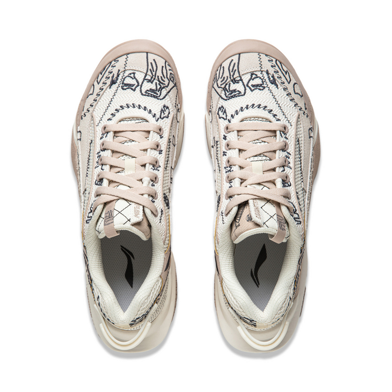 Shop Li-Ning CF 'Beige Hitam' 'Hiking 3' AGLU149-3