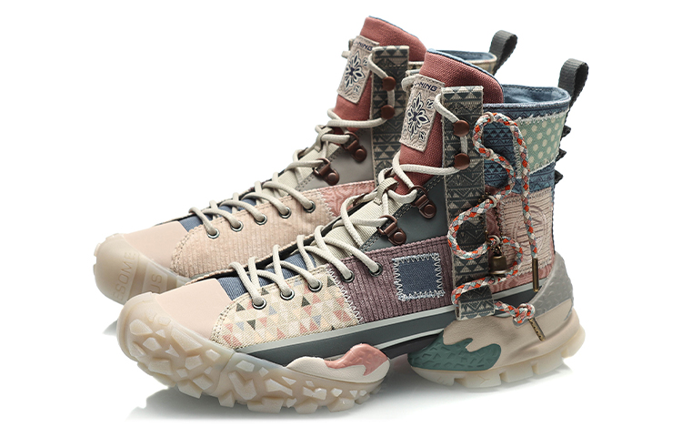 Lookbook Li-Ning CF 'Dunhuang Museum General Tuo Command - Grey Green' AGLQ280-11