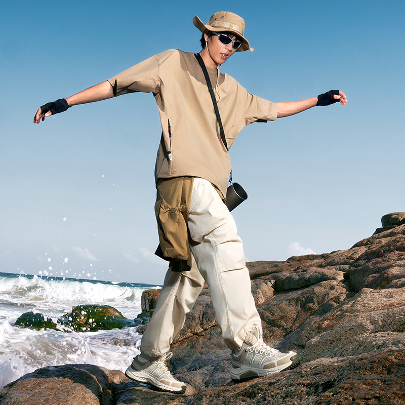 Cheap Li-Ning CF 'Blanco Roto-Marrón' AHTU003-1