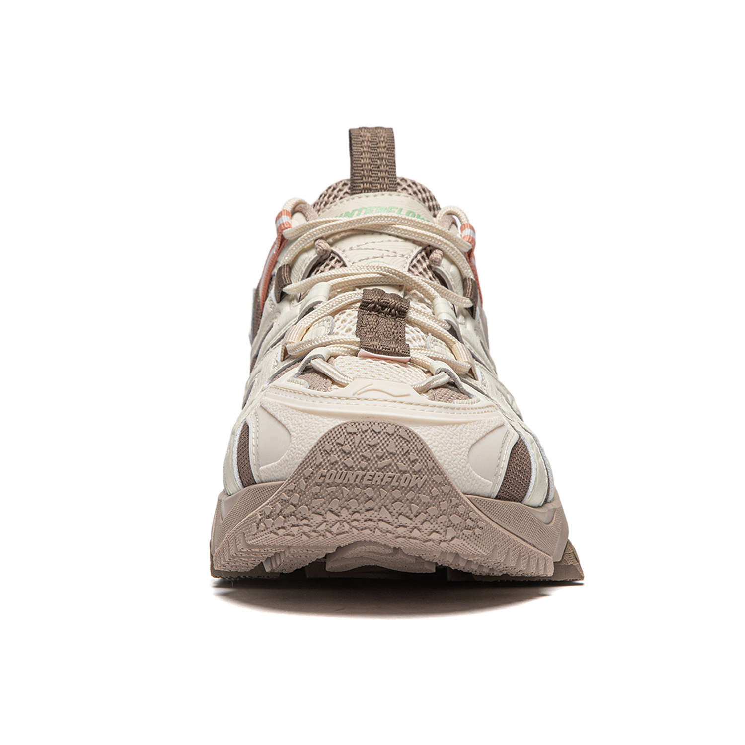 Shop LiNing李寧 CF溯系列 林野 減震耐磨 低筒 生活休閒鞋 男款 灰褐棕