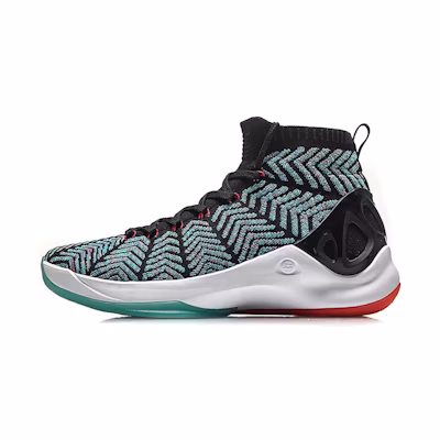 Li-Ning CF 'Xuan Yuan High Top Retro Basketball - Capri Blue'