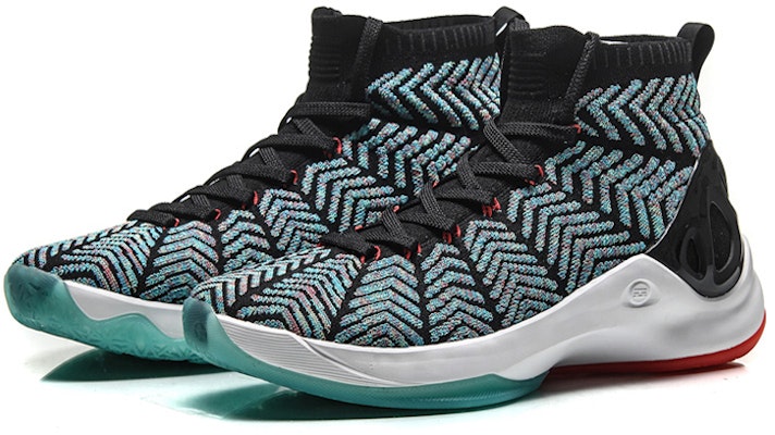 Li-Ning CF 'Xuan Yuan High Top Retro Basketball - Capri Blue' ABAN035-3 Lookbook Li-Ning CF 'Xuan Yuan High Top Retro Basketball - Capri Blue' ABAN035-3