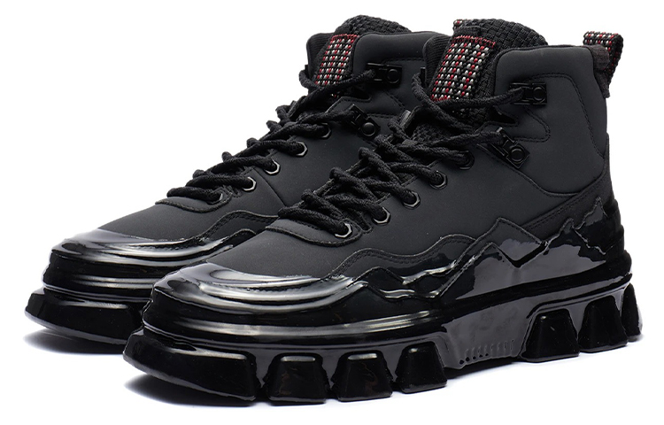 Shop Li-Ning CF Classic High-Top 'Black' AGCR488-2