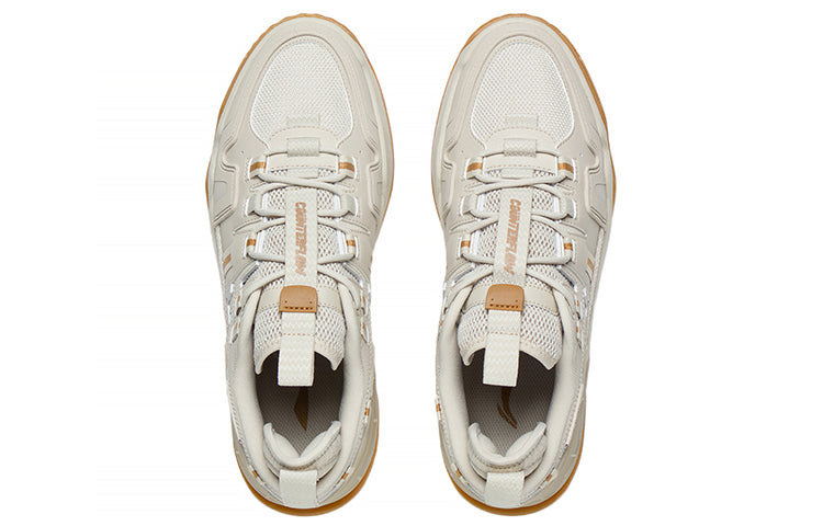 Lookbook Li-Ning CF Flash Star 1.5 'Oatmeal Gum' - Kasut Sukan Lelaki Oatmeal Malaysia AGCS057-3