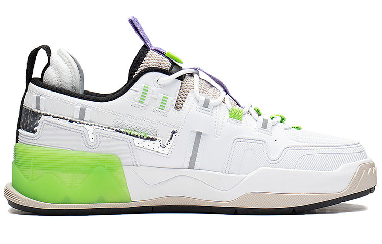 Order Li-Ning CF Flash Star 1.5 'White Green Purple' AGCS057-2