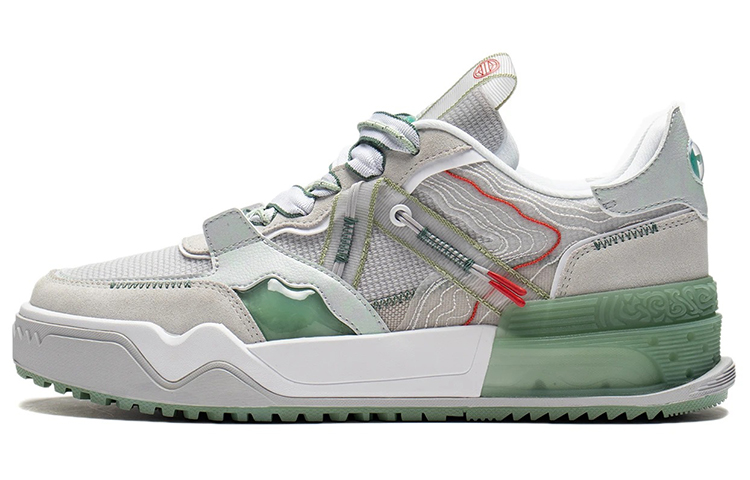 Buy LiNing李寧 CF 閃星 經典休閒 石中玉 低筒 板鞋 男女同款 微晶灰