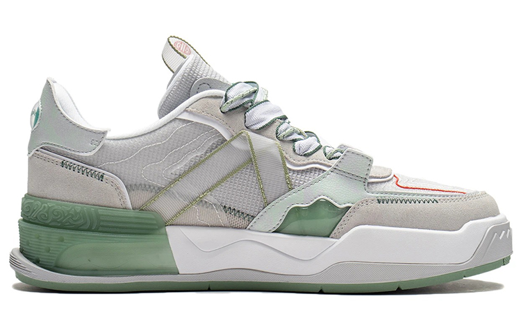 Order LiNing李寧 CF 閃星 經典休閒 石中玉 低筒 板鞋 男女同款 微晶灰