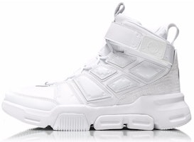 Li-Ning CF High Top Retro Basketball 'White' 'Chen Peng New York Fashion Week' AGBN053-1 Li-Ning CF High Top Retro Basketball 'White' 'Chen Peng New York Fashion Week' AGBN053-1