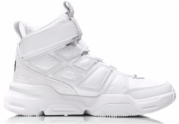 Li-Ning CF High Top Retro Basketball 'White' 'Chen Peng New York Fashion Week' AGBN053-1 Order Li-Ning CF High Top Retro Basketball 'White' 'Chen Peng New York Fashion Week' AGBN053-1