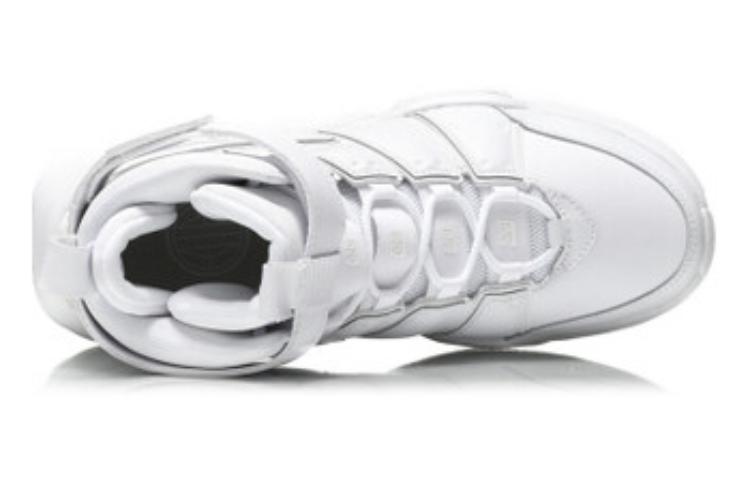 Lookbook Li-Ning CF High Top Retro Basketball ''Blanc'' ''Chen Peng New York Fashion Week'' AGBN053-1