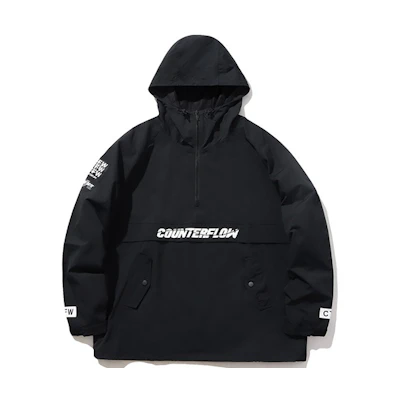 Li-Ning CF Origin Series Letter Pattern Hoodie Jacket Unisex Black AFDP326-2