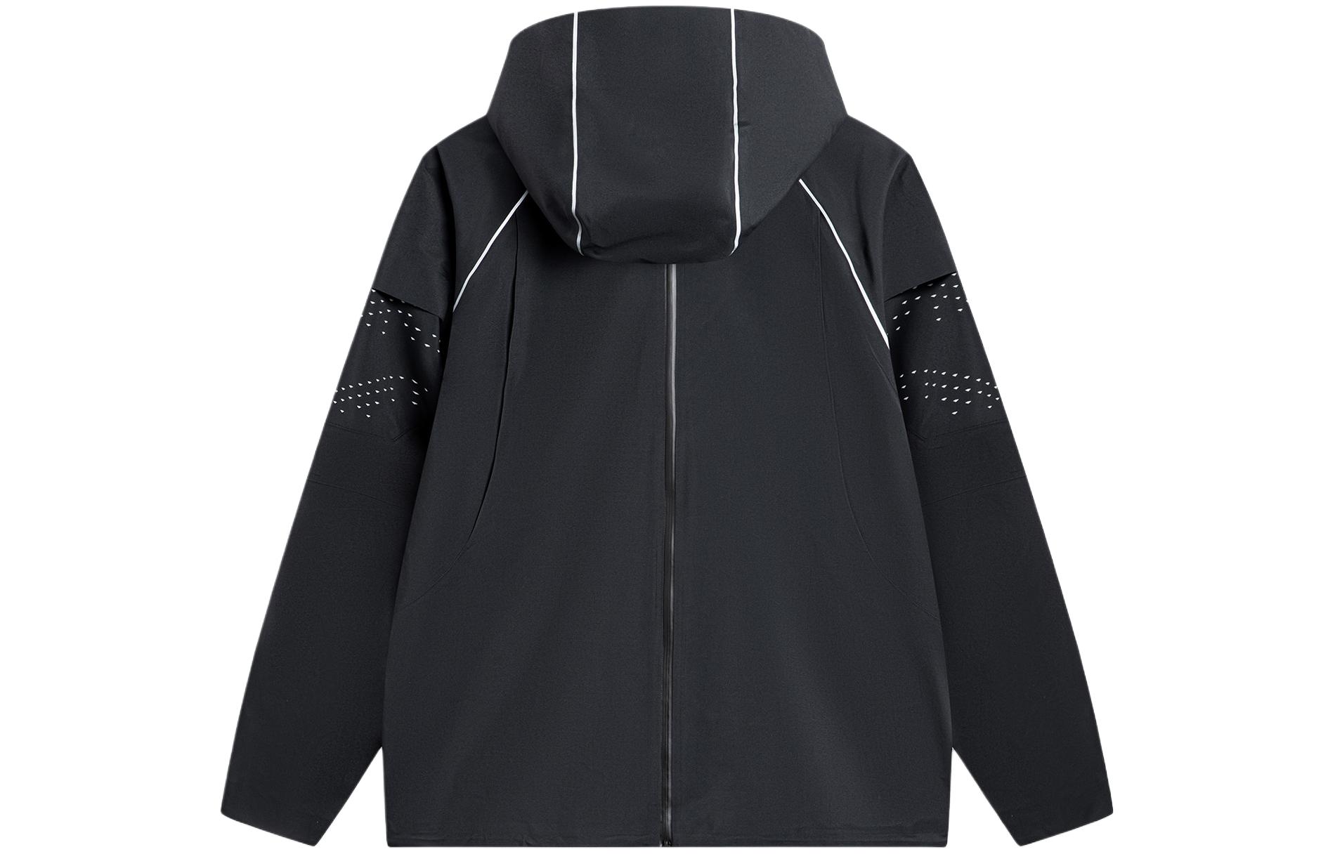 Li-Ning CF Outdoor Reflective Waterproof Hooded Jacket Black . ACFU001-1 圖 3