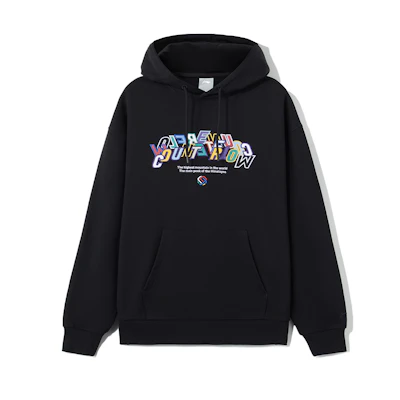 Li-Ning CF Retro Letter Pullover Black Sweatshirt Unisex Casual Couple Style AWDRG50-1