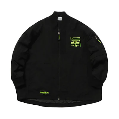 Li-Ning CF Retro Series Black Printed Casual Sport Jacket AJDQ365-2