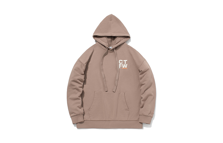 Li-Ning CF Series Brown Casual Pullover Hoodie AWDQB67-4