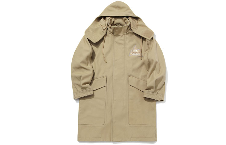 Li-Ning CF Series Loose Fit Detachable Hood Sports Jacket Khaki () AFDQ855-5