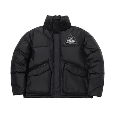 Li-Ning CF Series Reflective Down Jacket Black Unisex Winter Edition AYMQ566-2